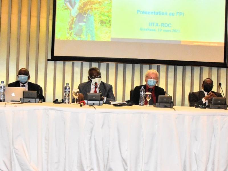 Le FPI et IITA ont adopté l’étude stratégique pour le développement de l’agriculture commerciale dans la région du Kasaï