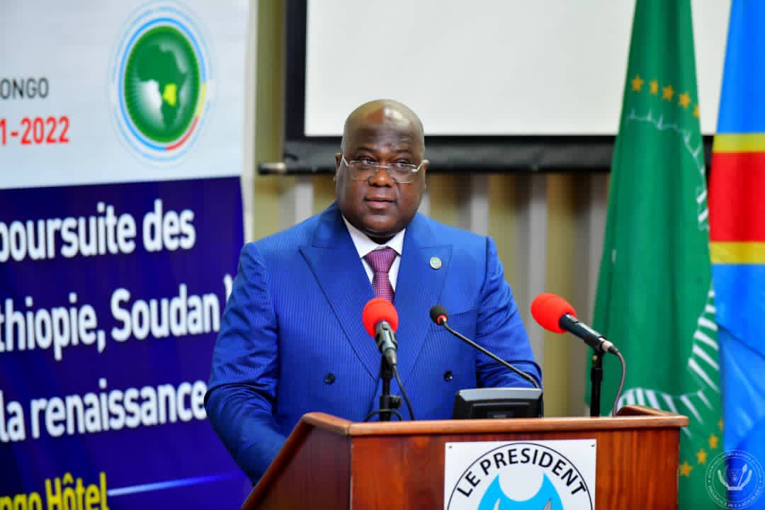 Felix Tshisekedi propose une feuille de route consensuelle sur le dossier du grand barrage de la rennaissance Ethiopienne