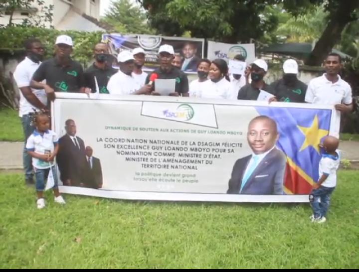 La structure DSAGLM félicite le sénateur Guy Loando pour sa nomination comme ministre