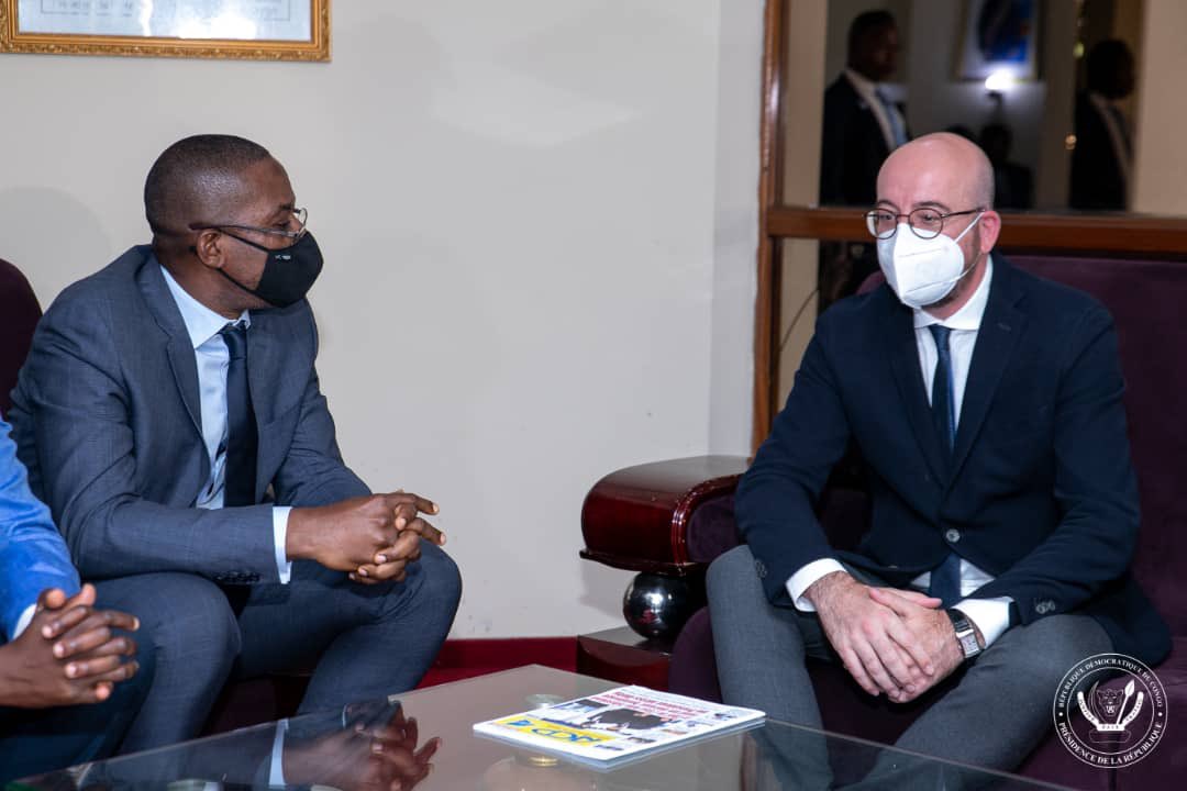 Kinshasa: Le Président du Conseil européen sera reçu ce jeudi au Palais de la Nation par Félix Tshisekedi