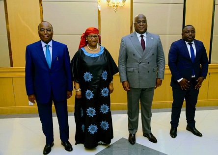 RDC: Félix Tshisekedi a reçu la nouvelle Direction de la Banque centrale