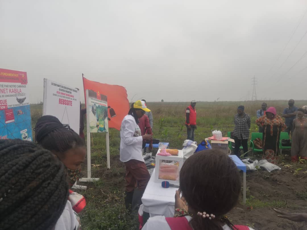 Kinshasa: PRP lance les activites agricoles avec la semance JKK981 à menkao