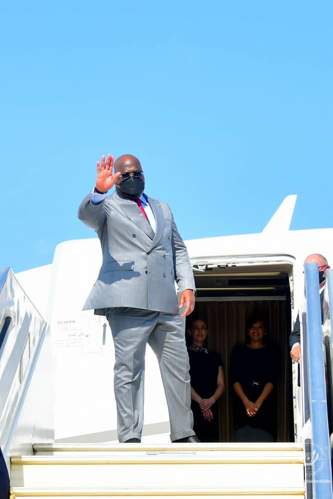 RDC: Félix Tshisekedi a achevé  sa visite de travail et d’amitié en Guinée