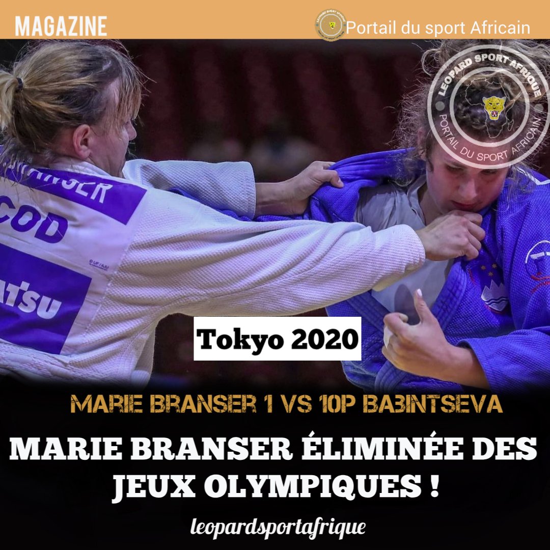Jeux olympiques 2021 : Élimination de Marie Branser