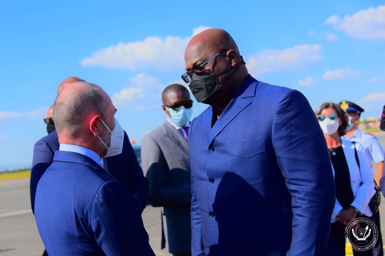 RDC: Le président Félix Tshisekedi est arrivé mercredi à Rome