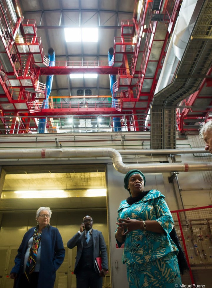 Assainissement et salubrité : Eve Bazaiba visite l’usine de traitement des ordures ménagères Tridel à Lausanne