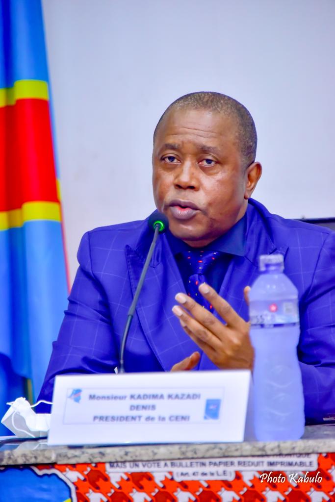 RDC-CENI: Denis Kadima échange avec les agents et cadres de la CENI
