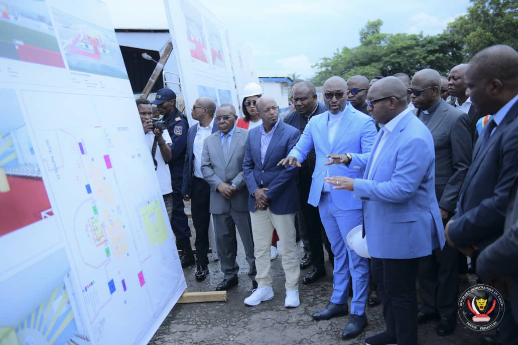 Kinshasa: Sama Lukonde satisfait du bon déroulement des travaux d’aménagement des sites choisis pour les activités du Pape François