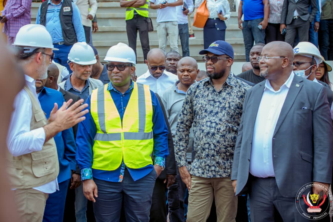 IXéme Jeux de la Francophonie : Sama Lukonde a évalué l’exécution des infrastructures en construction 