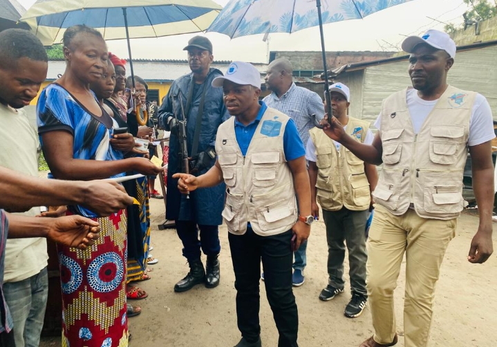 Enrôlement des électeurs : Paul Muhindo visite 22 centres d’inscription à N’djili