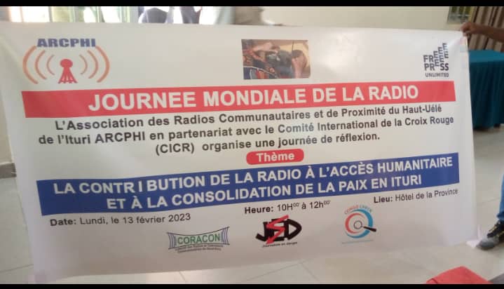 Ituri: La contribution de la radio à l’accès humanitaire et à la consolidation de paix au centre d’une réflexion des journalistes