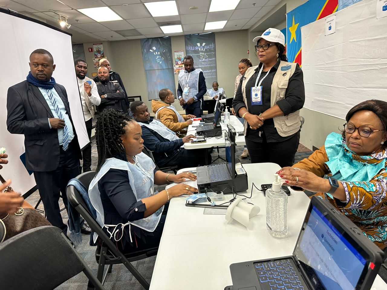 Enrôlement des électeurs : la questeure ai de la CENI invite les congolais résidant aux USA à s’empresser afin d’obtenir la carte d’électeur