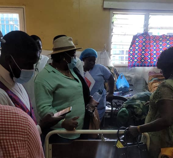 Kinshasa : Magdalah Kasonga à coeur ouvert avec les femmes des militaires