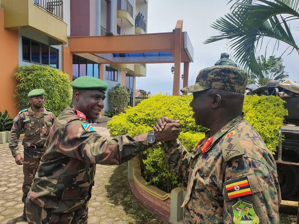 Sécurité : le Général Major Dick Olum à Beni pour une séance de travail