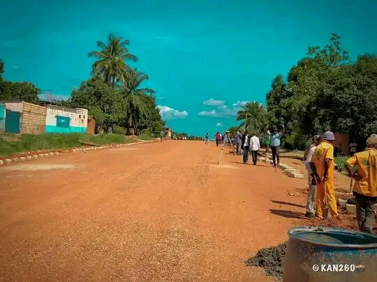 Mbujimayi Projet 35 Km : des progrès remarquables sur l’avenue Kasavubu