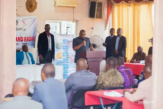 Kasaï Oriental : Aussitôt arrivé à Mbuji-Mayi, le Gouverneur de province lance les activités de l’atelier du projet de PROADER