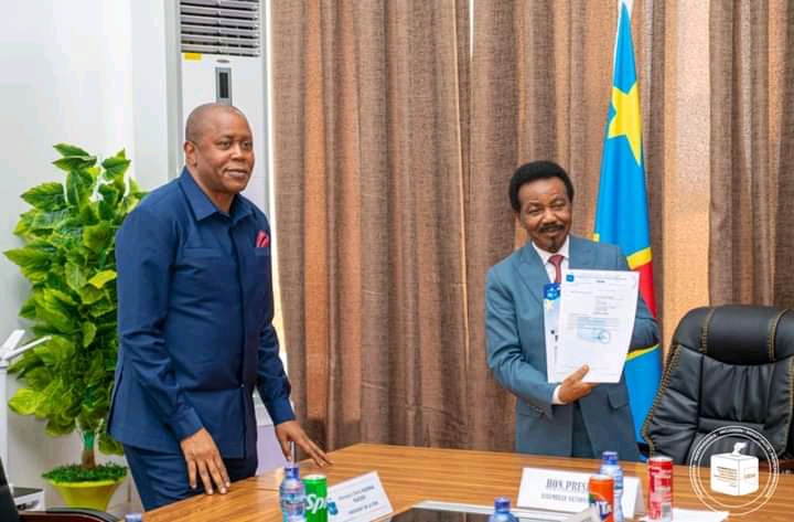 RDC: Denis kadima depose le rapport annuel de la CENI au bureau de l’Assemblée nationale