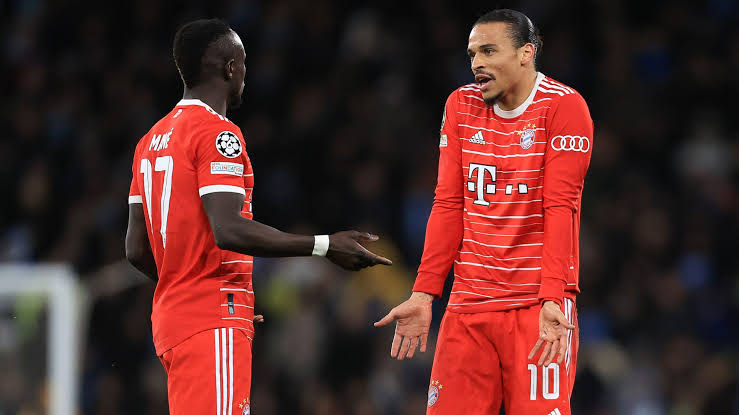 UEFA Champions’League : Sadio Mané aurait tabassé Leroy Sané juste après la lourde défaite du Bayern Munich face à Manchester City