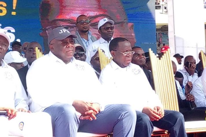 Sortie officielle de l’USN : Jean-Pierre Bemba appelle tous les congolais y compris les opposants à rester unis pour faire face aux ennemis