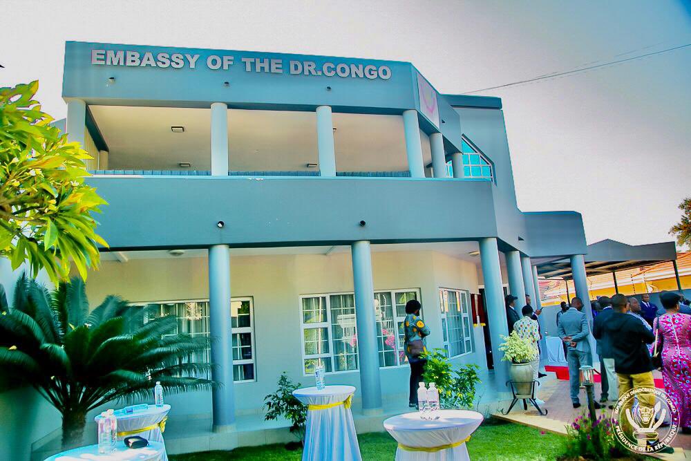 Le président Tshisekedi inaugure la nouvelle ambassade de la RDC au Botswana