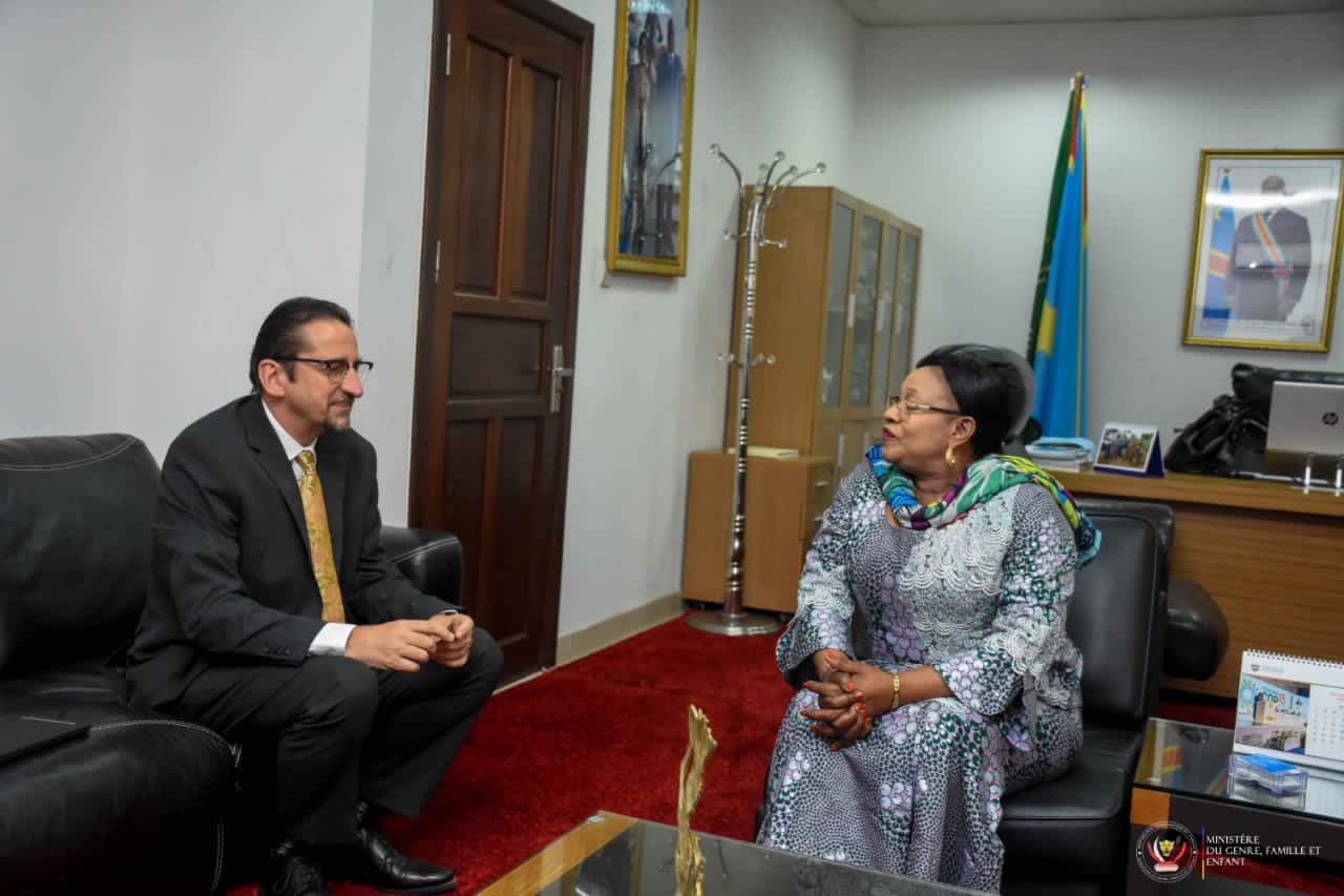 RDC: échange entre Mireille Masangu et Bruno Lemarquis autour de plusieurs dossiers