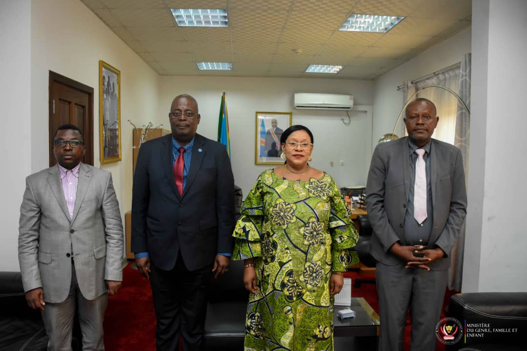 RDC : Mireille Masangu et le présentant de la FAO échangent sur les stratégies de l’autonomisation des femmes