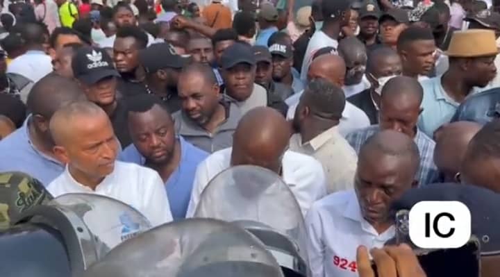 Altercation entre l’opposition et la Police : Fayulu et Sesanga quittent le lieu