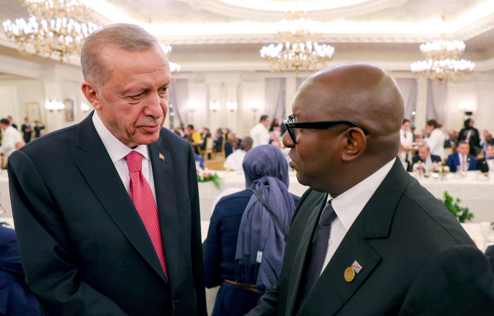 RDC-Turquie : Sama Lukonde représente Félix Tshisekedi à l’investiture de Recep Erdogan