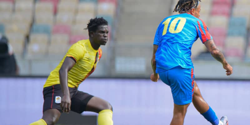 Football : fin de la rencontre entre la RDC et l’Ouganda, les Léopards l’emporte 1-0