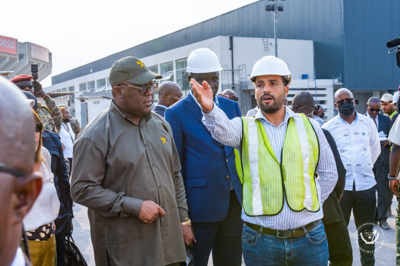 Kinshasa : Félix Tshisekedi visite les sites devant accueillir les 9e jeux de la Francophonie