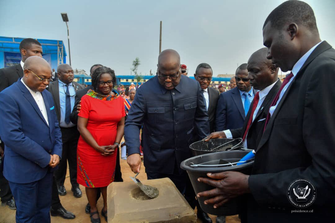 Kasaï Central : Félix Tshisekedi lance les travaux de lutte contre les érosions à Kananga