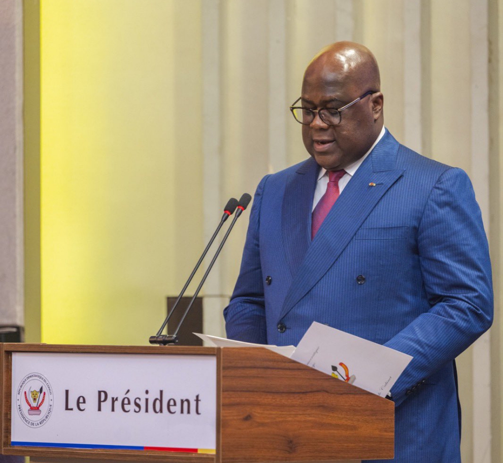 RDC : « J’ai assigné au gouvernement et à la BCC la tâche de la stabilisation des paramètres macroéconomiques pour éliminer les effets néfastes sur le panier de la ménagère » (Félix Tshisekedi)