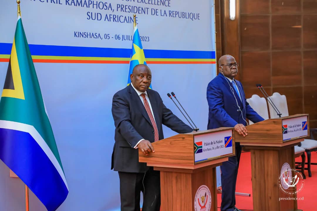 RDC-Sécurité : « Nous observons d’abord le comportement de la force de l’EAC jusqu’en septembre, et l’intervention de la SADC reste en attente » (Félix Tshisekedi)