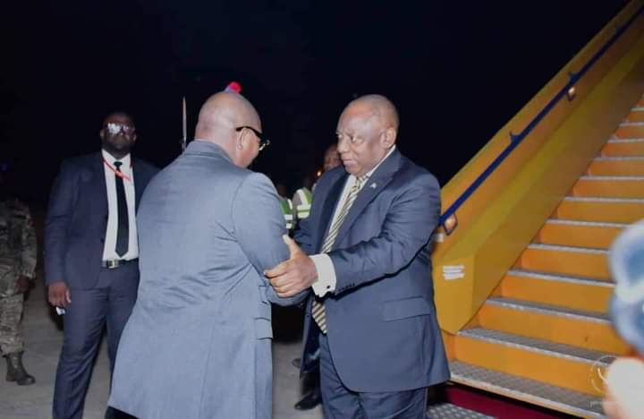 Diplomatie : le président Sud-africain déjà à Kinshasa pour renforcer la coopération économique avec la RDC