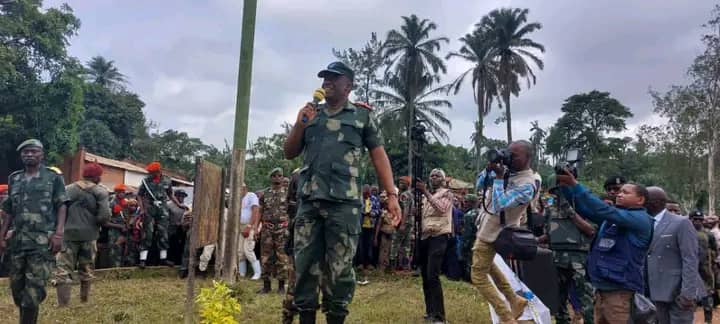 Ituri : Luboya N’kashama Johnny le tout premier gouverneur de province à fouler la terre de Mungwalu