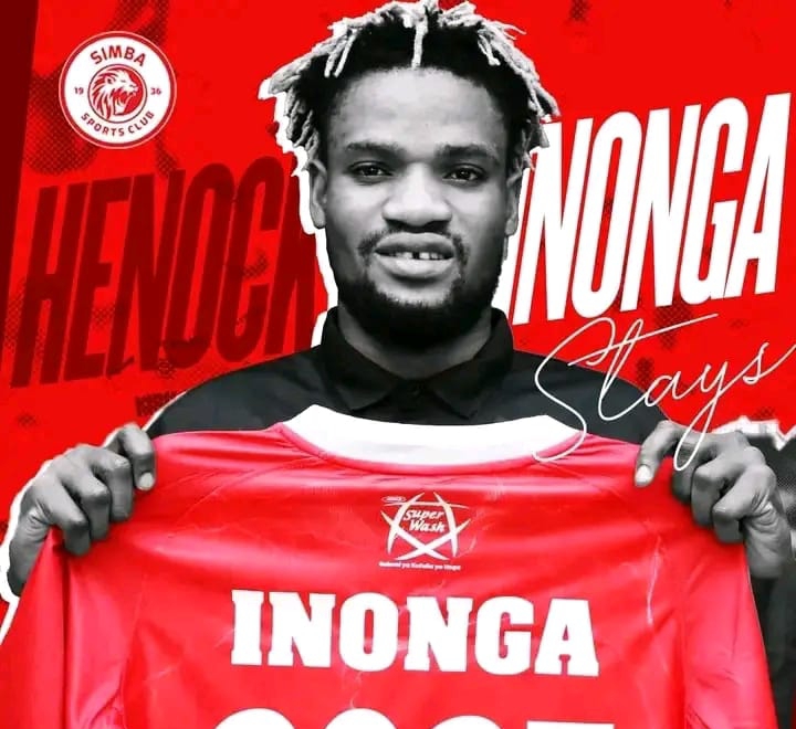 Foot-Mercato : Henock Inonga prolonge son contrat jusqu’en 2025 avec Simba SC