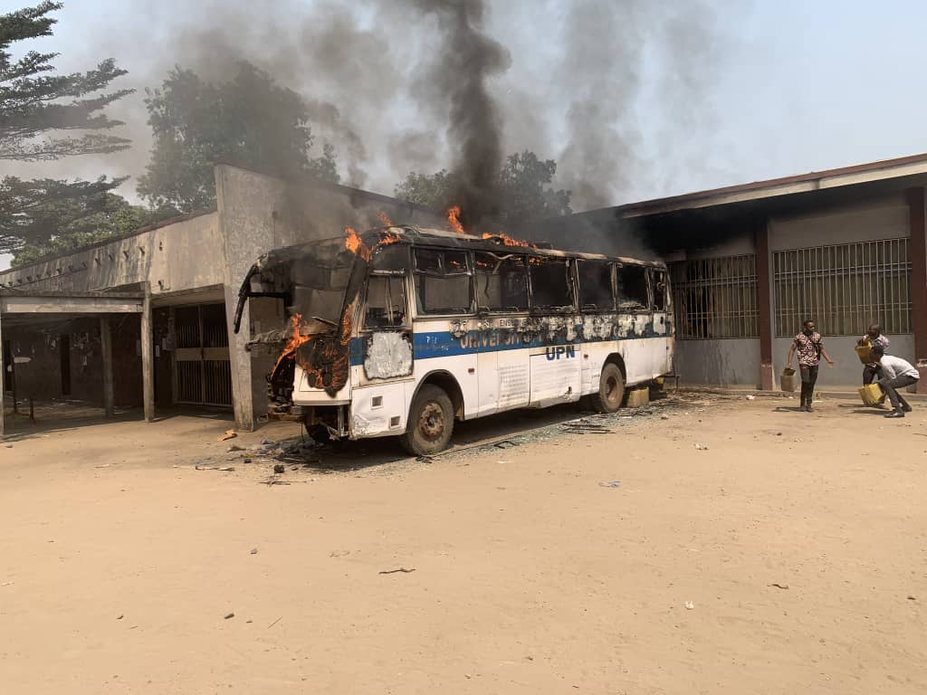 Troubles à l’UPN : les étudiants revendiquent contre la hausse des frais académiques