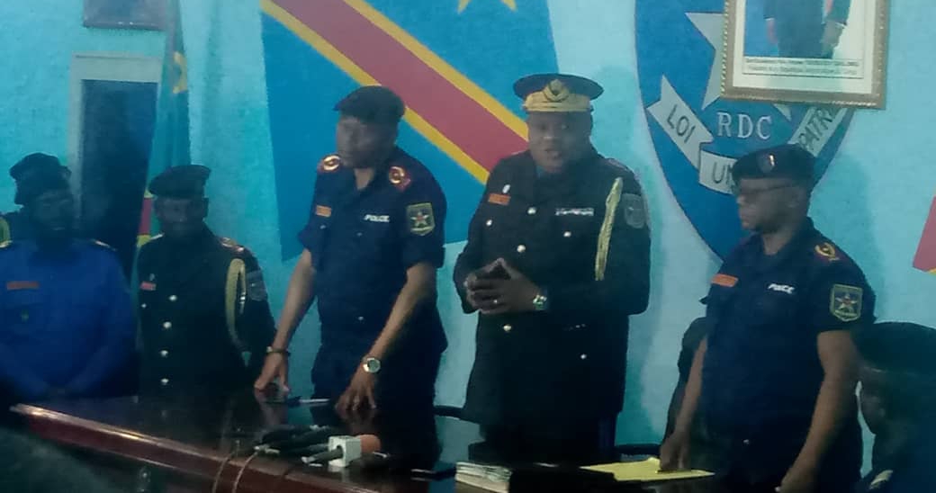 Sécurité : le Général Blaise Kilimbalimba prend le bâton de commandement de la police de Kinshasa