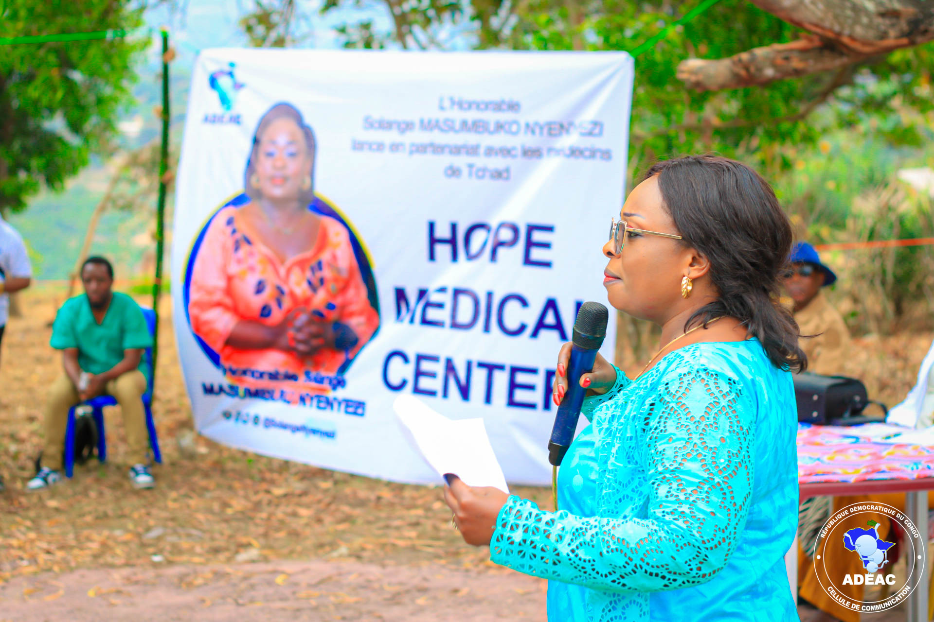 Inauguration du centre médical Hope par Solange Masumbuko : une initiative louée par les jeunes leaders de Lukunga