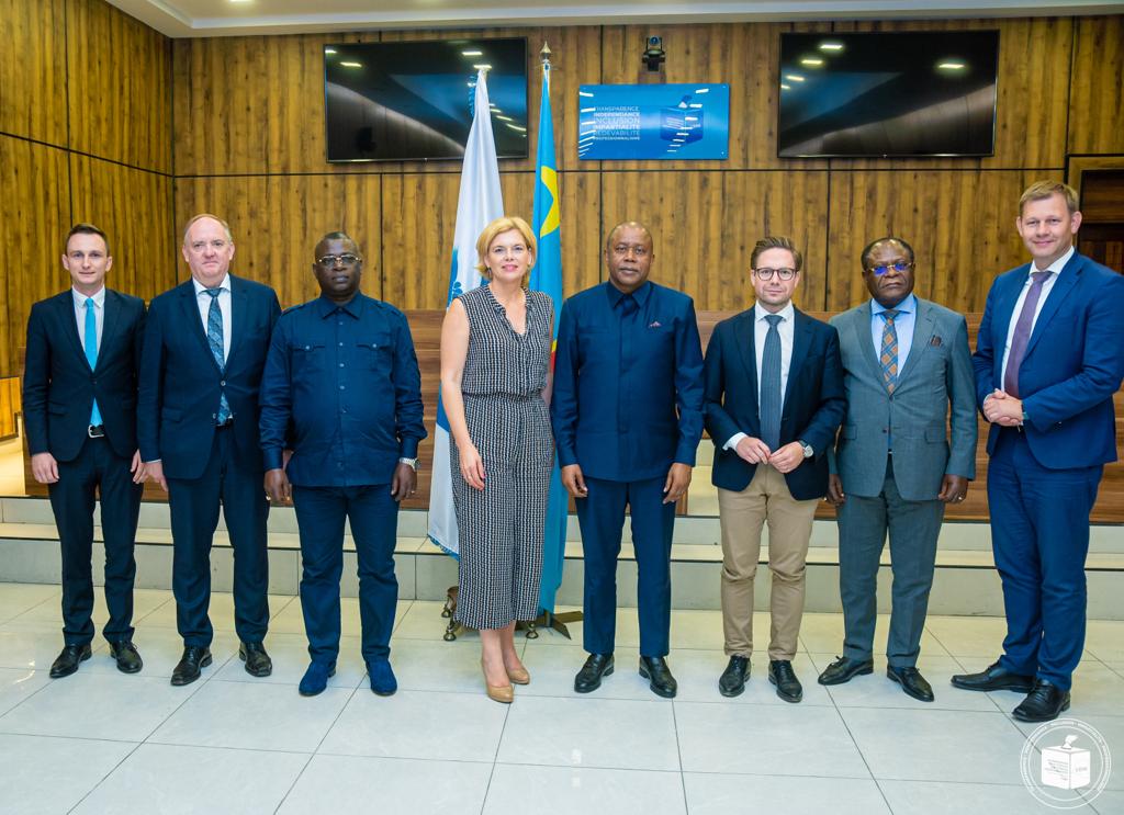 RDC : Denis Kadima échange avec la délégation des députés allemands sur les préparatifs des prochaines élections générales
