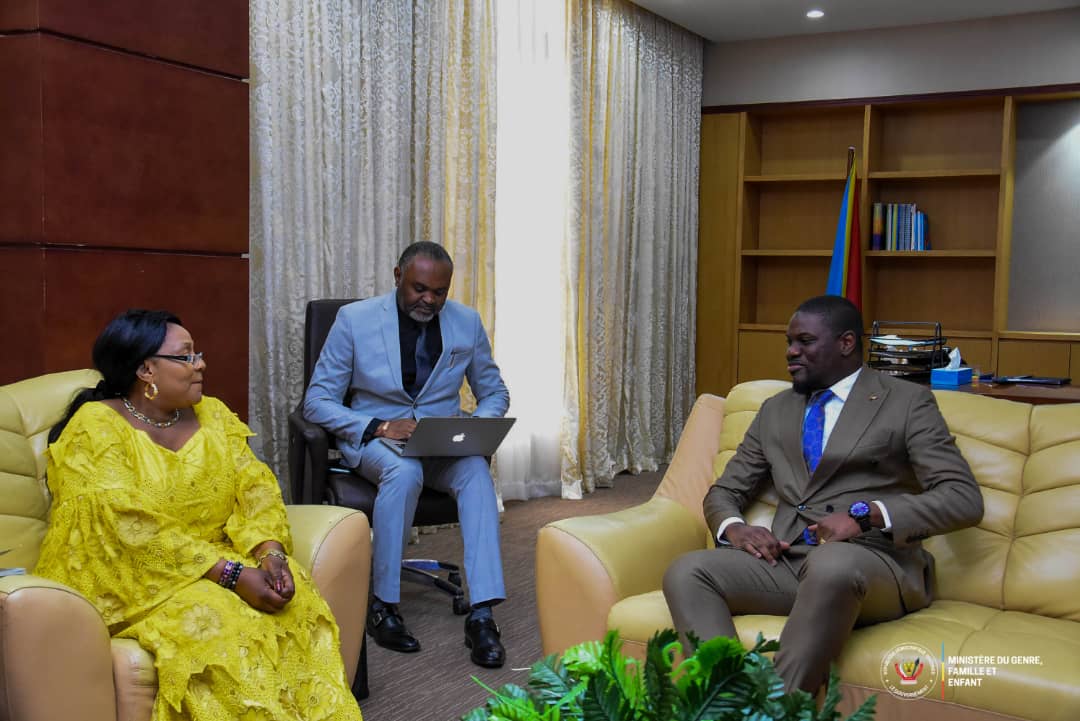 RDC : la ministre du Genre échange avec le gouverneur du Kongo-Central en marge de la clôture de la quinzaine de la femme africaine