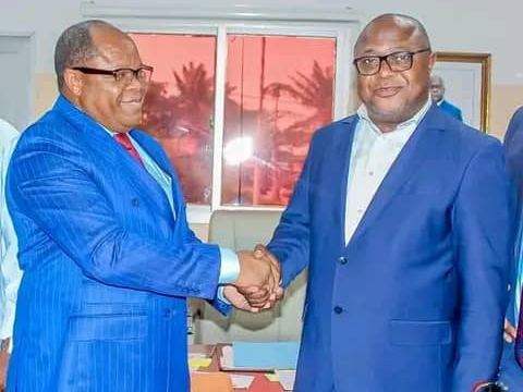 Digitalisation de Transco: le DG Cyprien Mbere échange avec le DG de la société Solutech