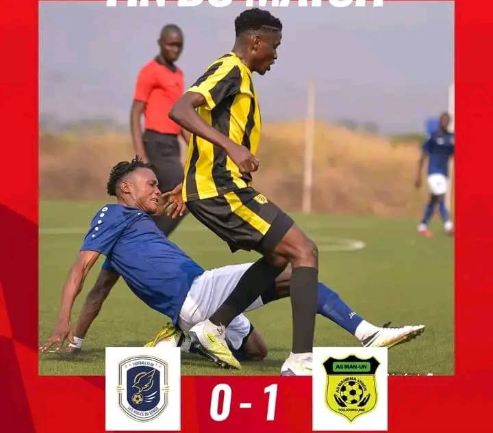 Linafoot ligue 1 : l’AS Maniema Union bat les aigles du congo 1-0
