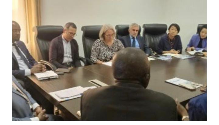 Société : Modeste Mutinga en réunion avec les directeurs des agences Onusiennes