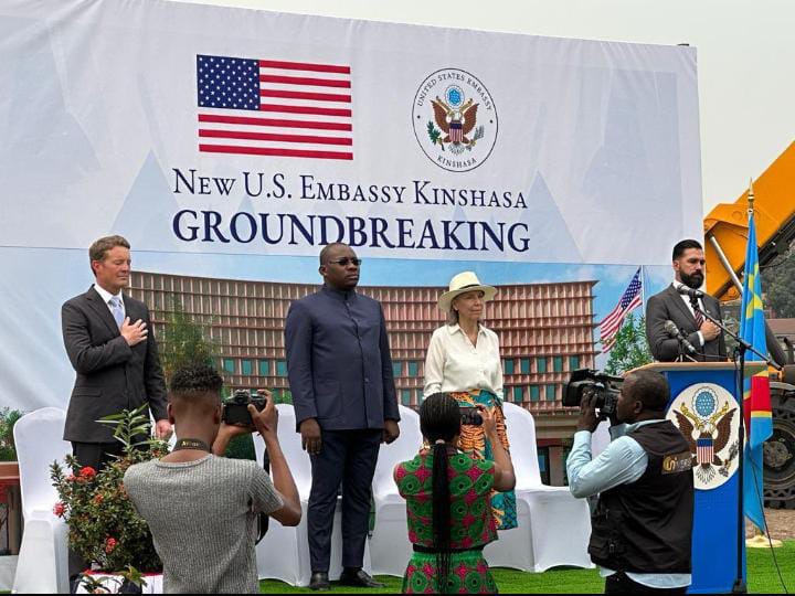 RDC : la maquette de la nouvelle ambassade des USA dévoilée, les travaux de construction lancés