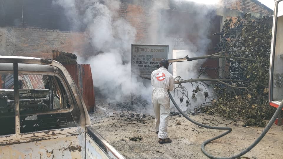 Tshopo : grave incendie ce mercredi à l’Université de Kisangani
