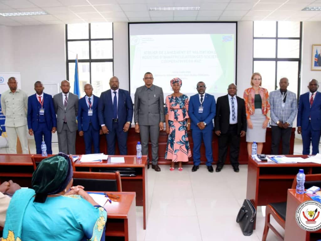 RDC : José Panda lance officiellement le registre d’immatriculation des sociétés coopératives en RDC