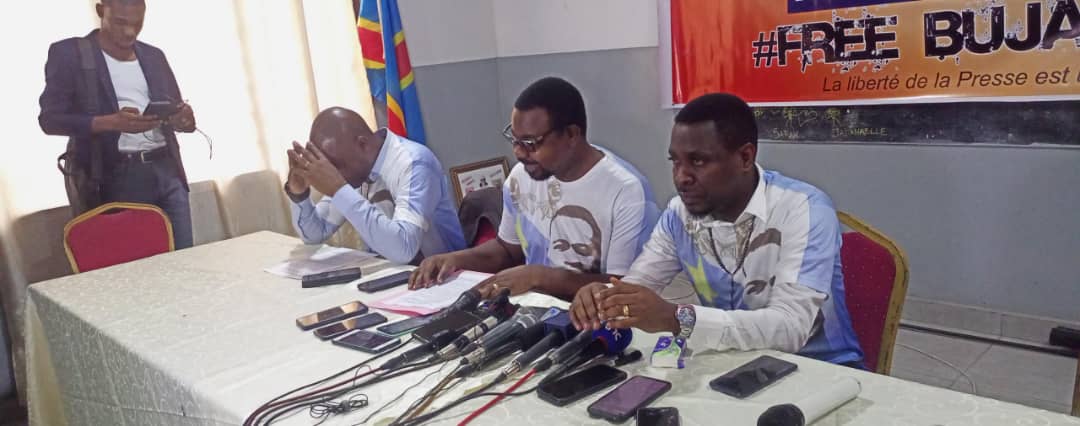 RDC: les journalistes projettent une marche pour obtenir la libération  de Stanis Bujakera
