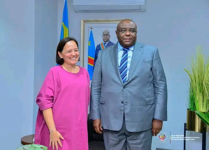 RDC – Belgique : Rencontre entre Roxane de Bilderling et Jean-Pierre Bemba pour le renforcement de la coopération bilatérale