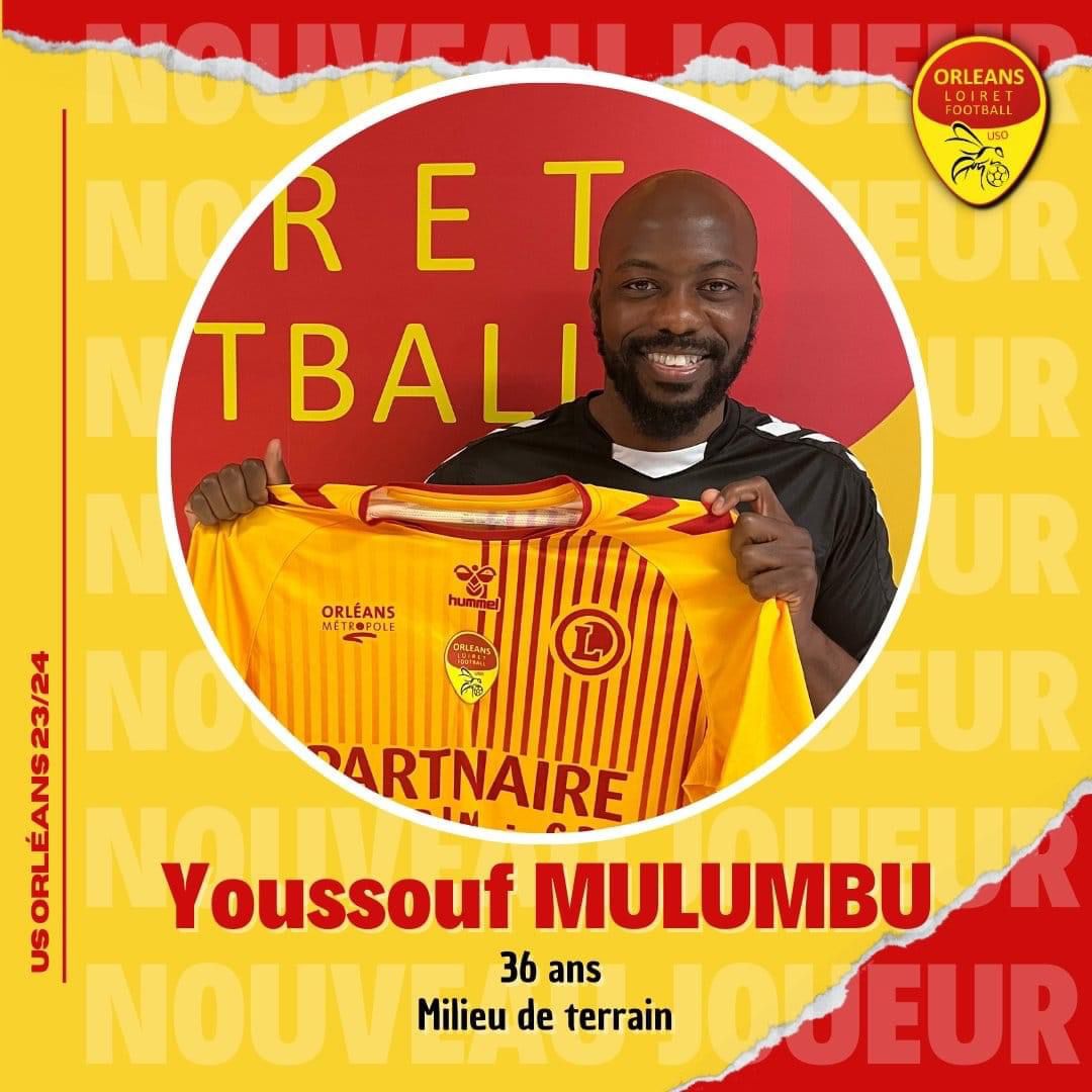 Transfert : Yousuf Mulumbu rebondit à Orléans (3e division française)